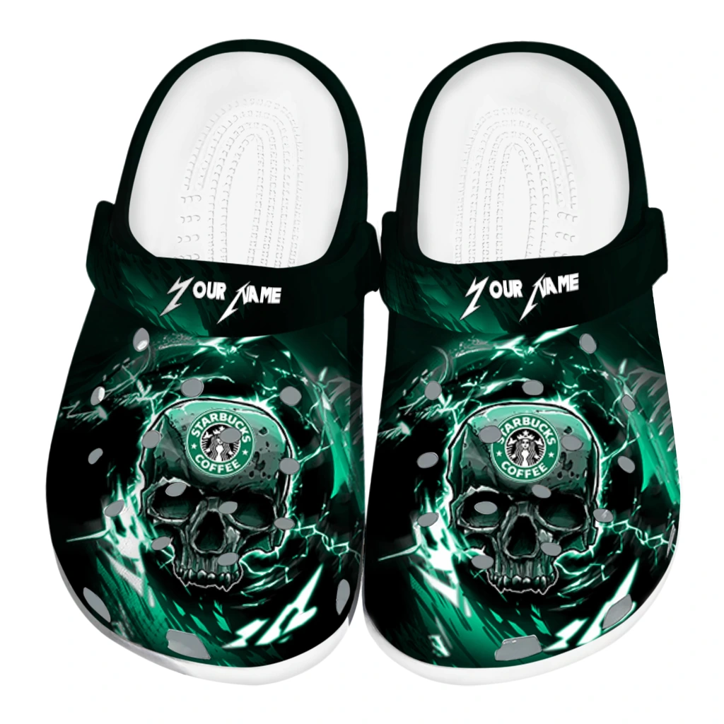 customized-starbucks-skull-surge-black-green-clogs-best-selling-hey-clogs.webp customized starbucks skull surge black green clogs best selling hey clogs