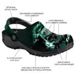 customized-starbucks-skull-surge-black-green-clogs-best-selling-hey-clogs.webp