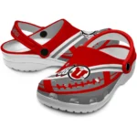 customized-utah-utes-football-motif-clogs-best-selling