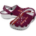 customized-virginia-tech-hokies-contrasting-stripes-clogs-best-selling