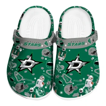 Dallas Stars Football Icons Clogs
