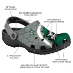 dallas-stars-hexagon-grid-clogs-best-selling