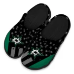 dallas-stars-stellar-stripes-theme-clogs-best-selling