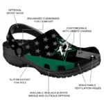 dallas-stars-stellar-stripes-theme-clogs-best-selling