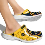 denver-nuggets-hexagon-grid-clogs-best-selling