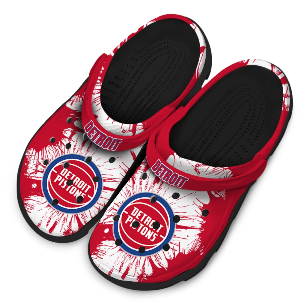detroit-pistons-splatter-graphics-clogs-latest-model