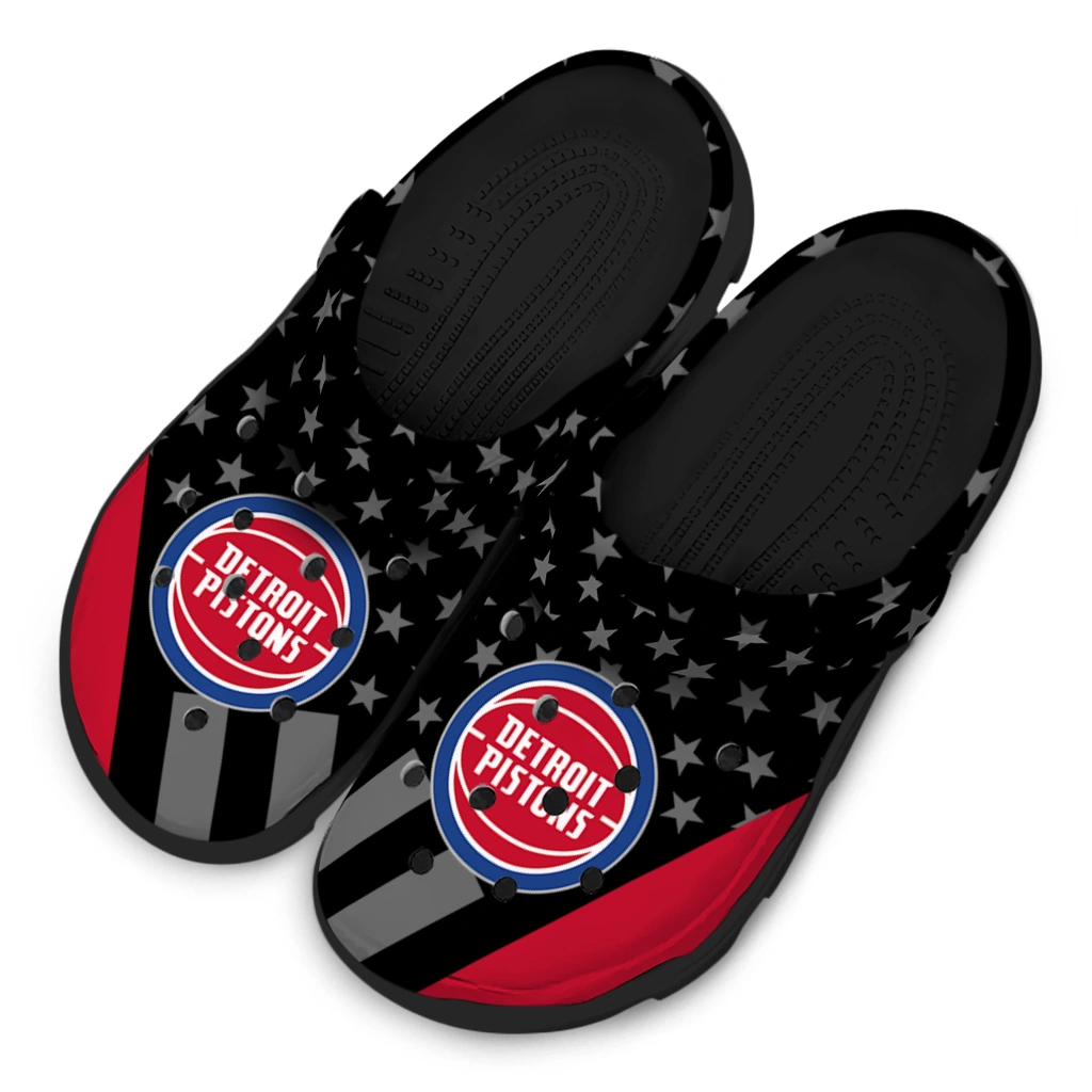 detroit-pistons-stellar-stripes-theme-clogs-latest-model