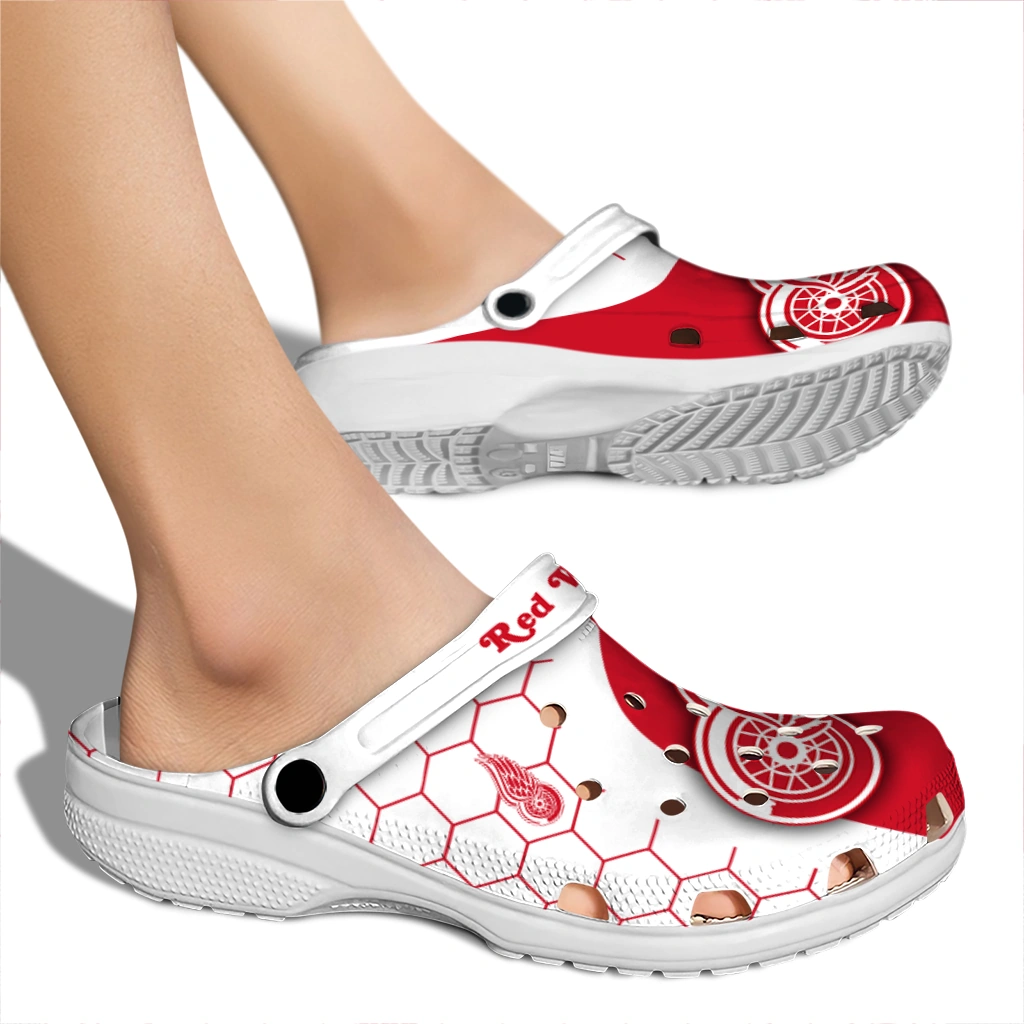 detroit-red-wings-hexagon-grid-clogs-fashion-forward