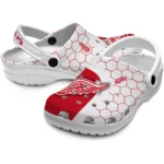 detroit-red-wings-hexagon-grid-clogs-best-selling