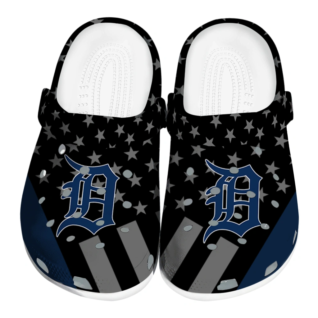 detroit-tigers-stellar-stripes-theme-clogs-best-selling detroit tigers stellar stripes theme clogs best selling