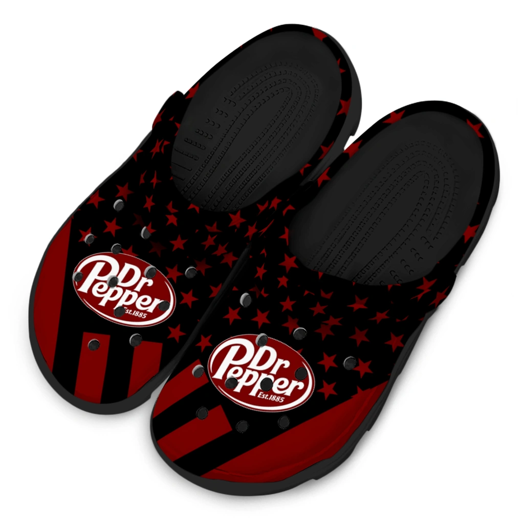 dr-pepper-logo-stars-red-black-clogs-latest-model-hey-clogs.webp