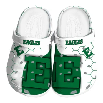 Eastern Michigan Eagles Hexagon Grid Clogs