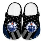 edmonton-oilers-stellar-stripes-theme-clogs-best-selling