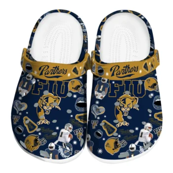 FIU Panthers Football Icons Clogs