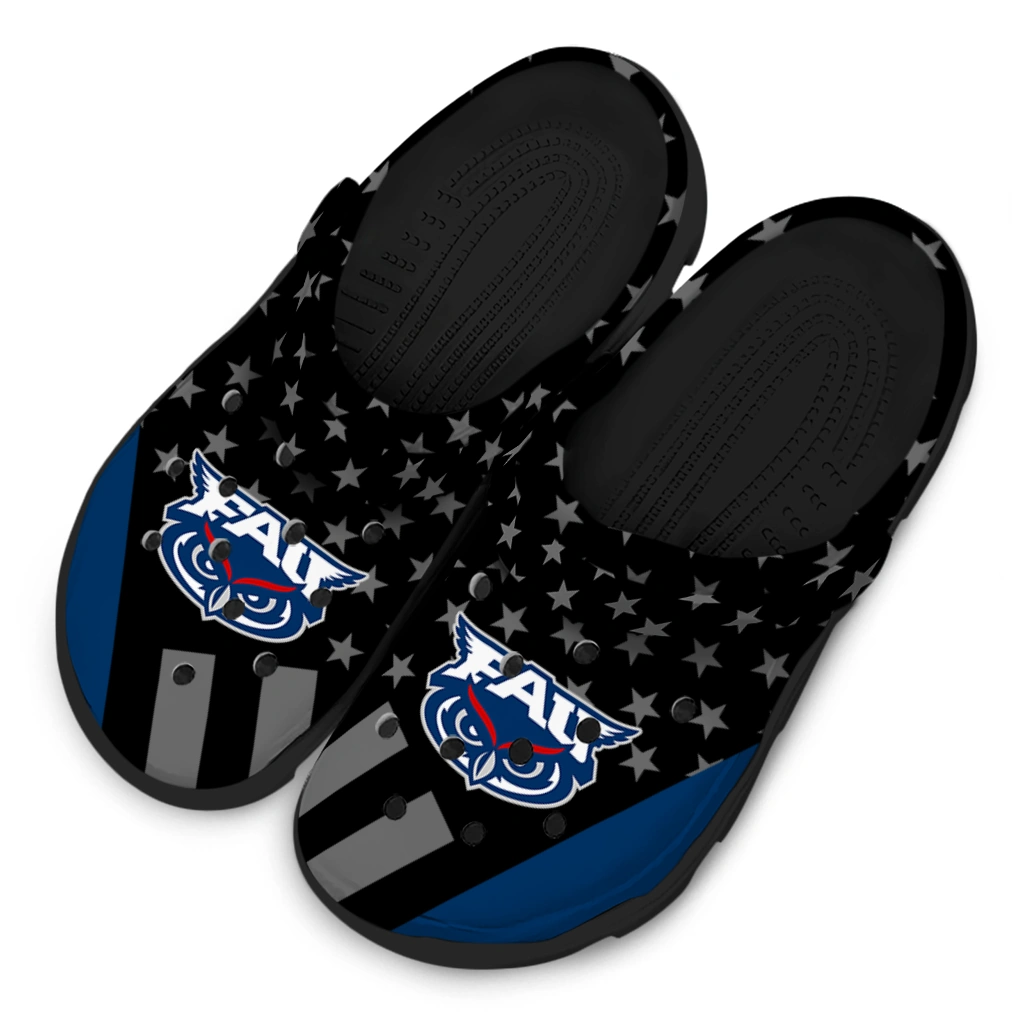 florida-atlantic-owls-stellar-stripes-theme-clogs-latest-model