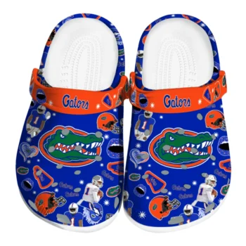 Florida Gators Football Icons Clogs