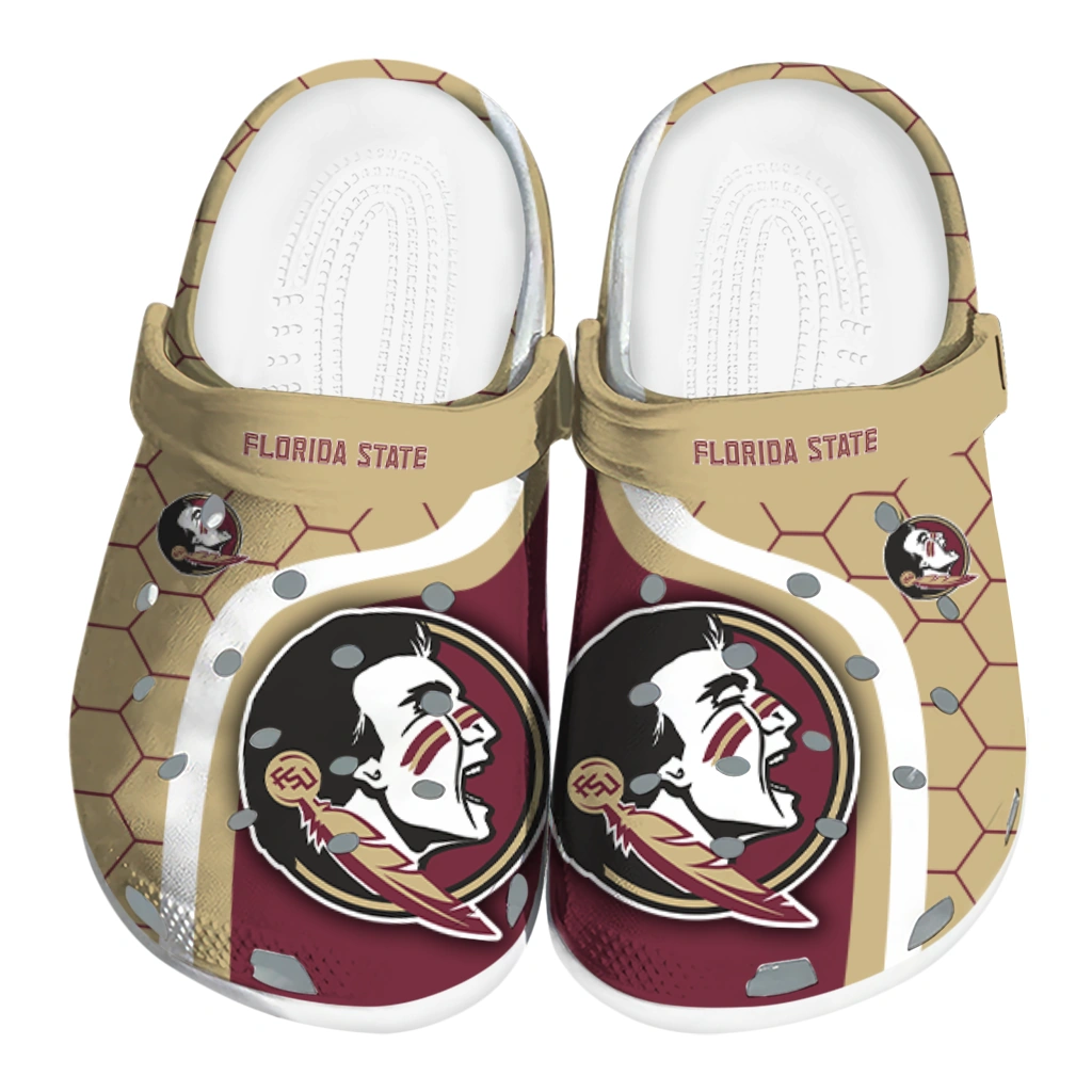 florida-state-seminoles-hexagon-grid-clogs-best-selling florida state seminoles hexagon grid clogs best selling