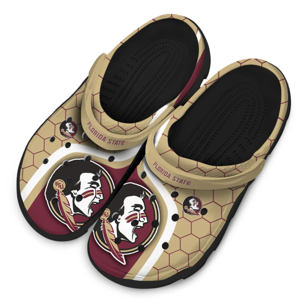 florida-state-seminoles-hexagon-grid-clogs-latest-model
