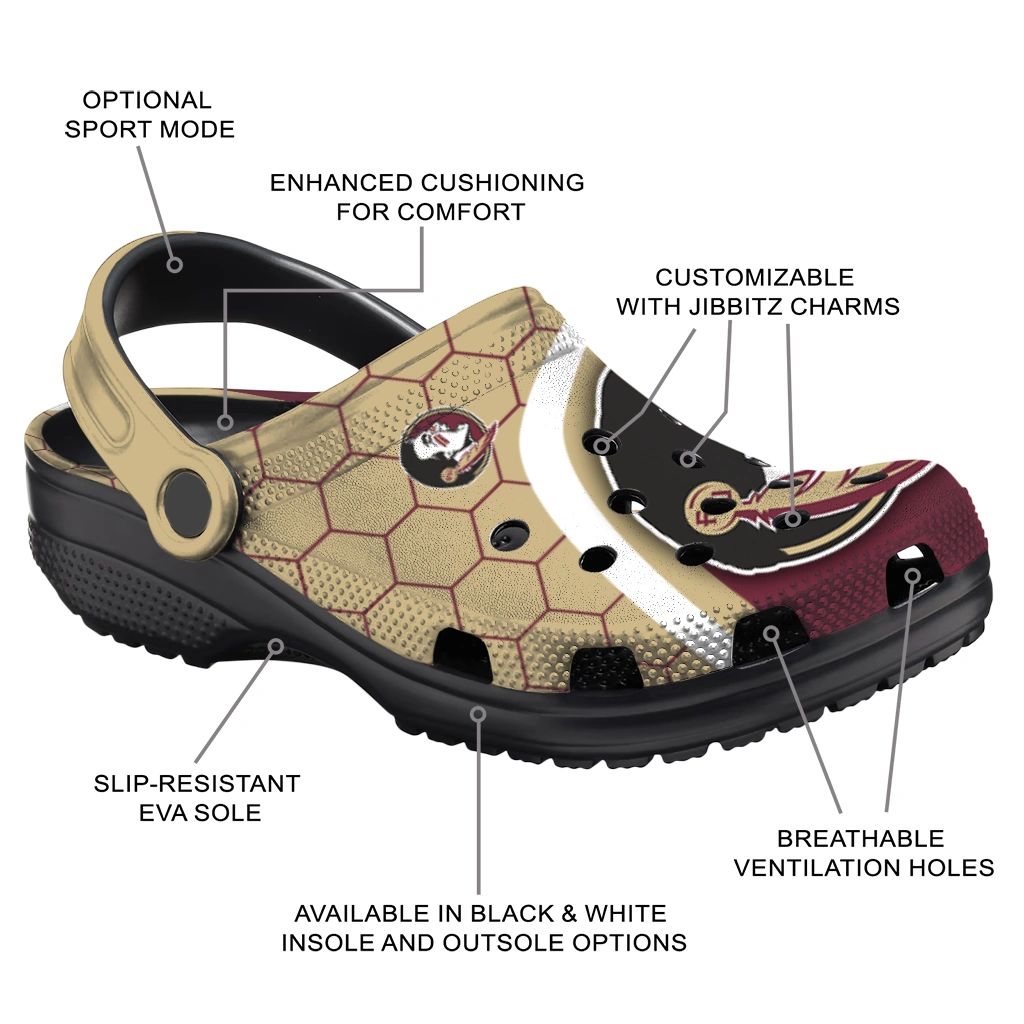 florida-state-seminoles-hexagon-grid-clogs-new-arrival