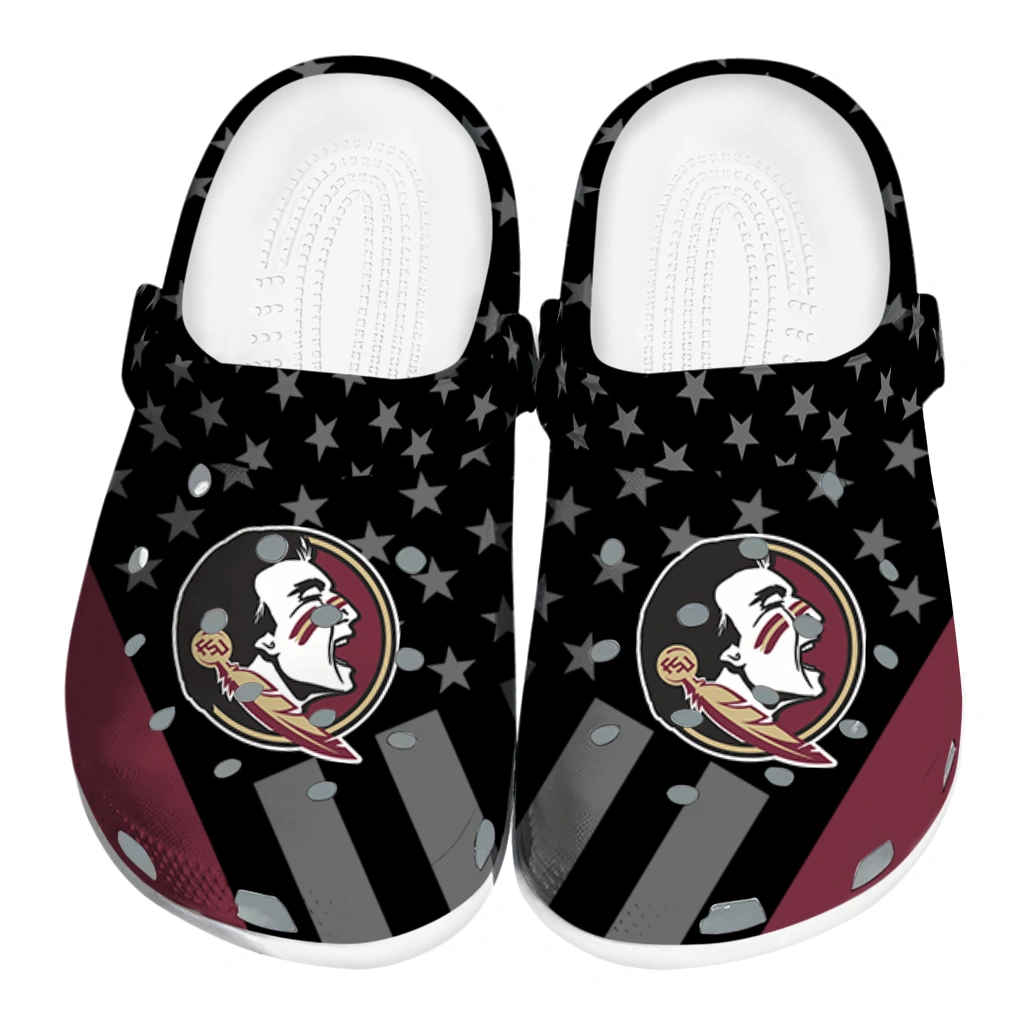 florida-state-seminoles-stellar-stripes-theme-clogs-best-selling florida state seminoles stellar stripes theme clogs best selling