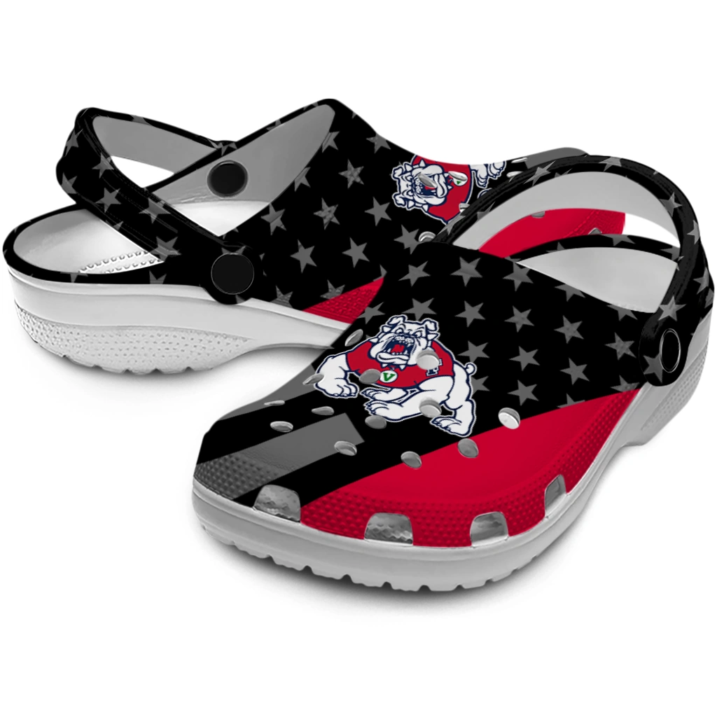 fresno-state-bulldogs-stellar-stripes-theme-clogs-high-quality