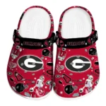 georgia-bulldogs-football-icons-clogs-best-selling