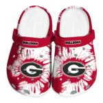 georgia-bulldogs-splatter-graphics-clogs-best-selling