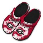 georgia-bulldogs-splatter-graphics-clogs-best-selling