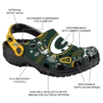 green-bay-packers-football-icons-clogs-best-selling