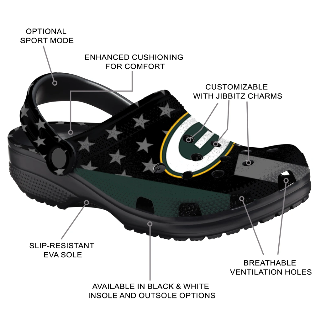 green-bay-packers-stellar-stripes-theme-clogs-new-arrival