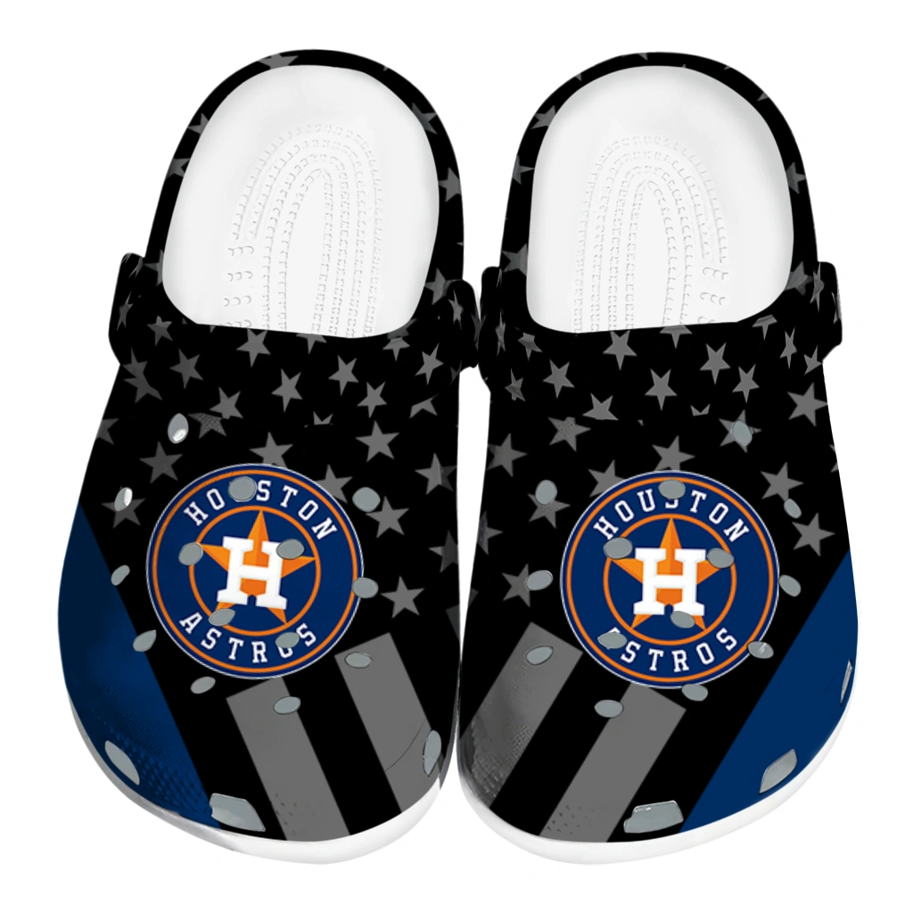 houston-astros-stellar-stripes-theme-clogs-best-selling houston astros stellar stripes theme clogs best selling