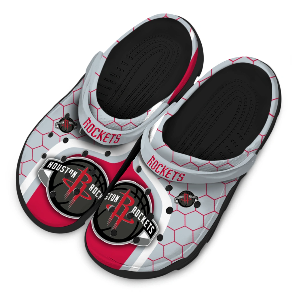 houston-rockets-hexagon-grid-clogs-latest-model
