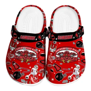 Jacksonville State Gamecocks Football Icons Clogs