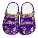 james-madison-dukes-football-icons-clogs-best-selling