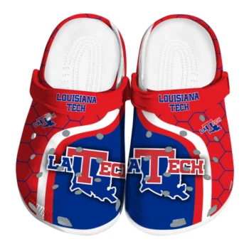 LA Tech Hexagon Grid Clogs