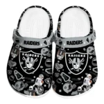 las-vegas-raiders-football-icons-clogs-best-selling