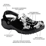 las-vegas-raiders-splatter-graphics-clogs-best-selling