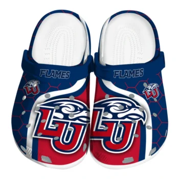 Liberty Flames Hexagon Grid Clogs