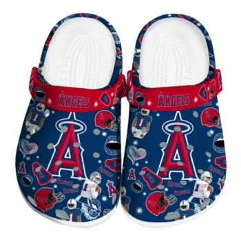Los Angeles Angels Football Icons Clogs