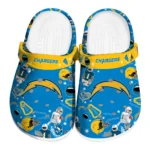 los-angeles-chargers-football-icons-clogs-best-selling