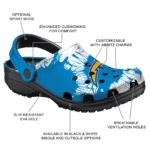 los-angeles-chargers-splatter-graphics-clogs-best-selling