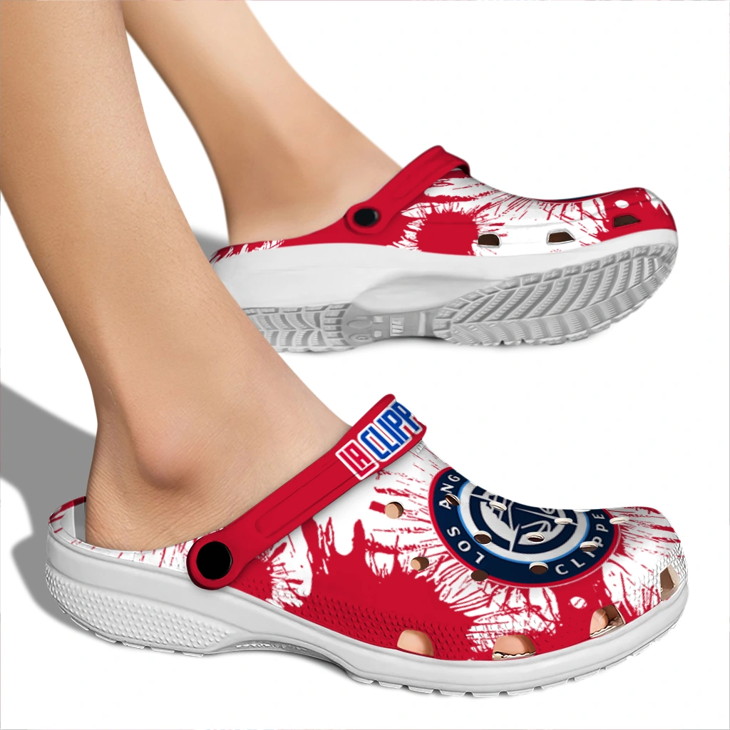 los-angeles-clippers-splatter-graphics-clogs-fashion-forward