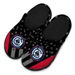 los-angeles-clippers-stellar-stripes-theme-clogs-best-selling