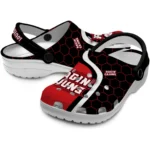louisiana-ragin-cajuns-hexagon-grid-clogs-best-selling