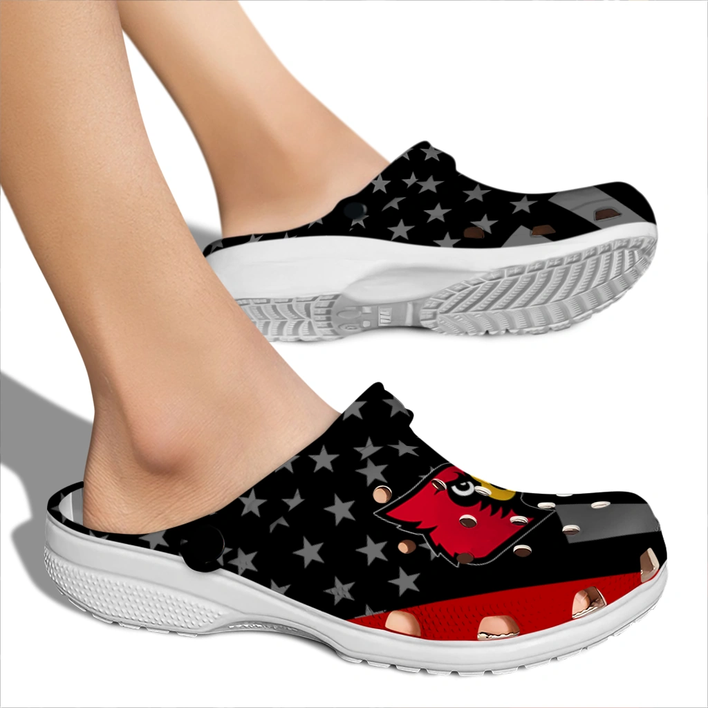 louisville-cardinals-stellar-stripes-theme-clogs-fashion-forward