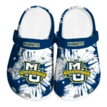 marquette-golden-eagles-splatter-graphics-clogs-best-selling