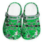marshall-thundering-herd-football-icons-clogs-best-selling