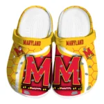 maryland-terrapins-hexagon-grid-clogs-best-selling