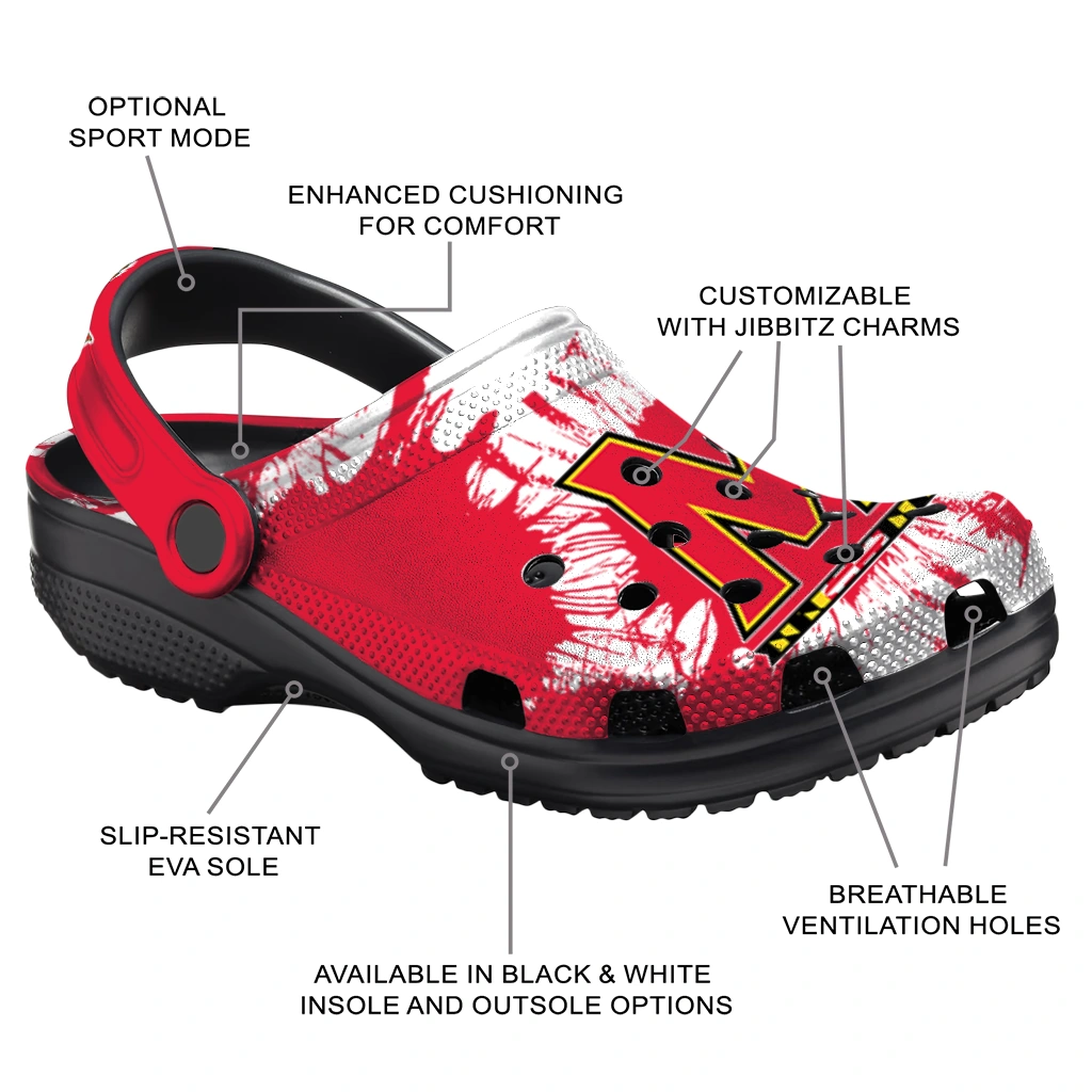 maryland-terrapins-splatter-graphics-clogs-new-arrival
