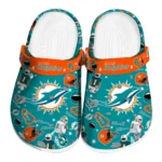 miami-dolphins-football-icons-clogs-best-selling